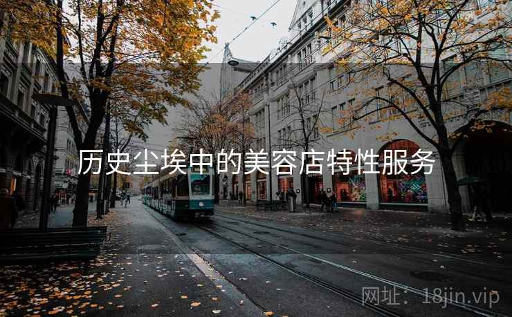 历史尘埃中的美容店特性服务